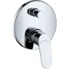 Смеситель однорычажный для ванны Hansgrohe Focus E2 скрытый монтаж (31945000)- Фото 1